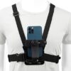 KINGKI Mobile Phone Chest Mount Harness