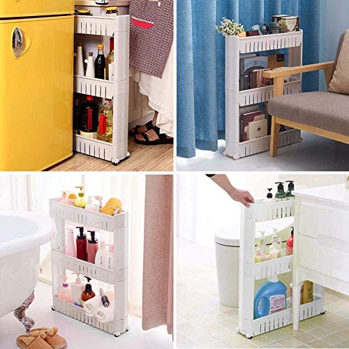 Modern Home Modern Narrow Sliding Storage Rack - Image 4