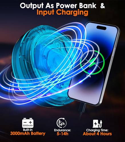 MoKo 2-in-1 Rechargeable Camping String Lights - Image 4