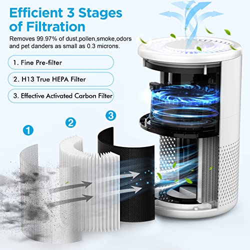MOOKA Large Room HEPA Air Purifier, Odor Eliminator - Image 2