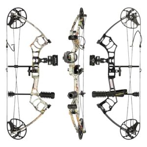 motion zeus Adjustable Compound Bow for All Ages