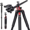 NEEWER 79″ Aluminum Tripod Monopod with Ball Head