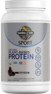 Garden of Life Organic Chocolate Vegan Sport Protein Powder