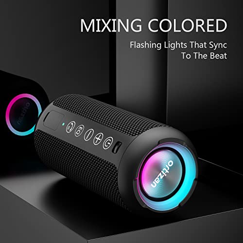 Ortizan Waterproof Bluetooth Speaker, 24W Sound - Image 2
