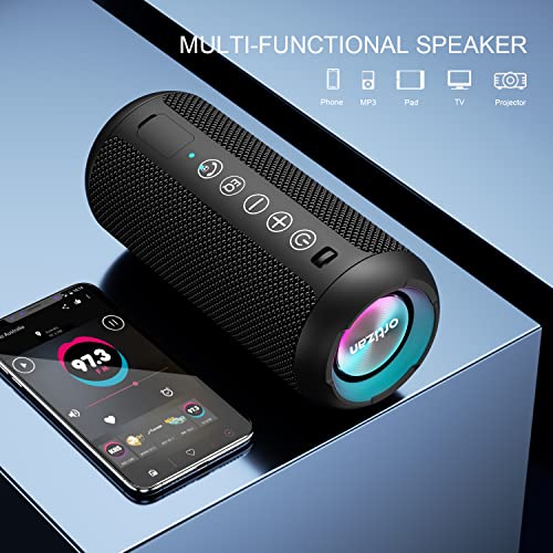 Ortizan Waterproof Bluetooth Speaker, 24W Sound - Image 4