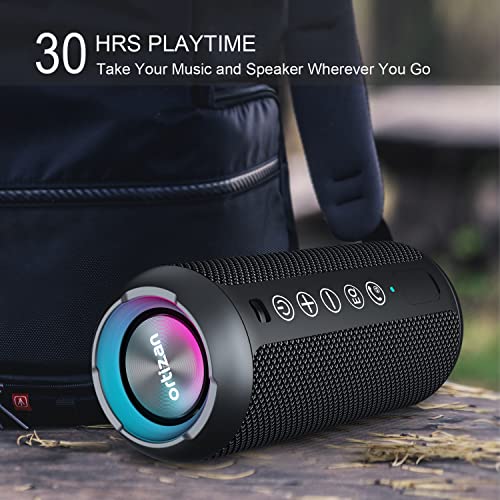 Ortizan Waterproof Bluetooth Speaker, 24W Sound - Image 5