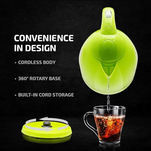OVENTE Electric Kettle, 1.7L BPA-Free Fast Boiling - Image 2