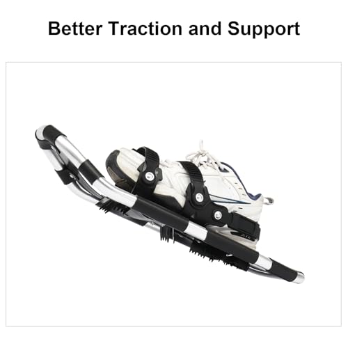 PEXMOR Lightweight Snowshoes with Adjustable Bindings & Bag - Image 4
