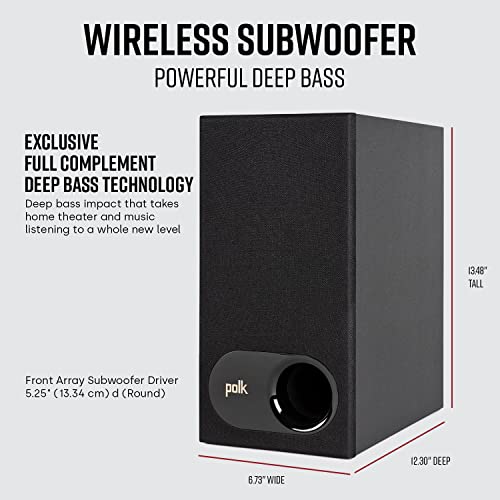 Polk Audio Signa S2 Sound Bar & Subwoofer - Image 3