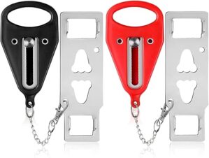 KUOGO Portable Heavy Duty Door Lock – 2 Pack