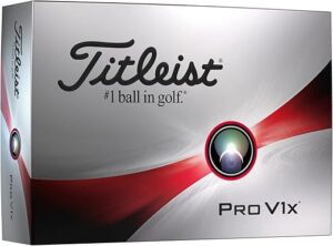 Titleist Pro V1x Golf Balls, 12-Pack