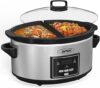 Sunvivi Programmable 6 Quart Slow Cooker with Timer