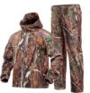 YEVHEV Quiet Camouflage Hunting Suit Hoodie Pants