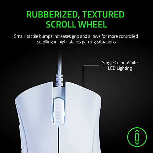 Razer DeathAdder Essential Gaming Mouse, White - Image 4