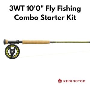 Redington 4-Piece Fly Rod and Reel Combo Kit