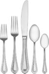 Mikasa Regent Bead 65 Piece Flatware Set