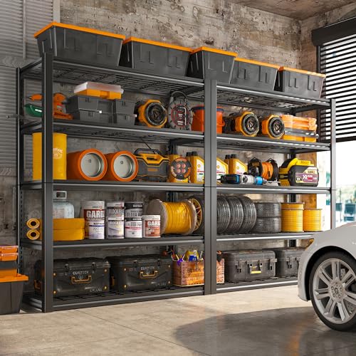 REIBII 48''W Heavy Duty 5-Tier Garage Shelving - Image 3