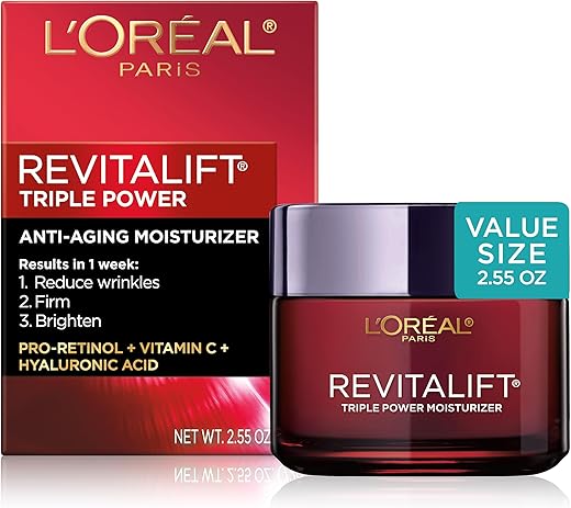 L'Oreal Revitalift Triple Power Anti-Aging Moisturizer