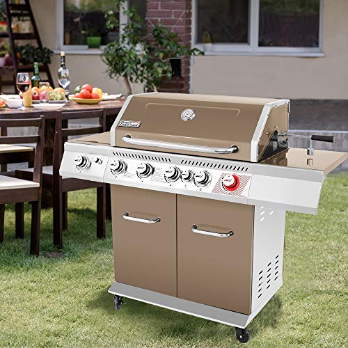 Royal Gourmet 5-Burner Propane BBQ Grill with Rotisserie - Image 2