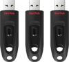 SanDisk 32GB Ultra USB 3-Pack