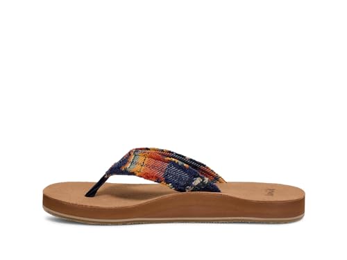 Sanuk Fraid Not Blanket Flip-Flops - Image 4