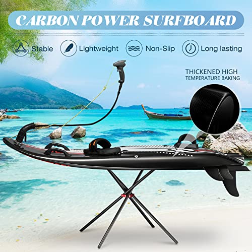 SAVADECK Carbon Fiber Fuel Power Surfboard, Non-Slip - Image 2