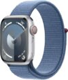 Apple Series 9 GPS+Cellular 41mm Smartwatch, Winter Blue Loop