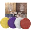 Viking Revolution Shaving Soap Puck 4 Pack Variety