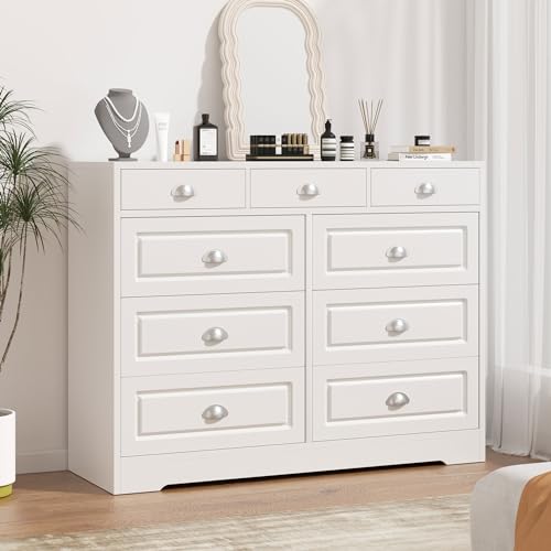 Shintenchi 9 Drawer Modern Dresser with Wide Drawers - Image 2