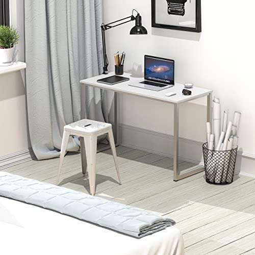 SHW Home Office 32-Inch White Desk - Image 2