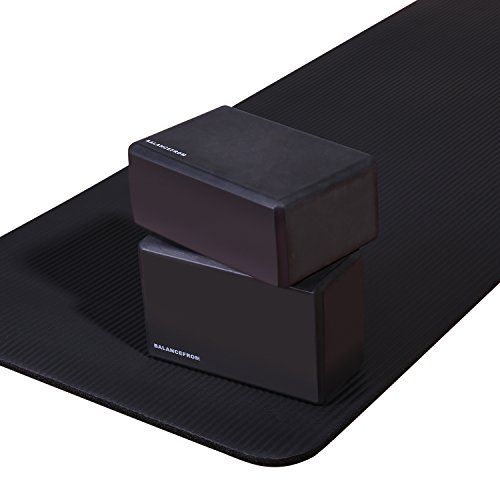 Signature Fitness Extra Thick Anti-Tear Yoga Mat with Strap - Image 5