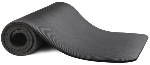 Signature Fitness Extra Thick Anti-Tear Yoga Mat with Strap - Image 2