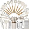 Umite Chef Silicone Kitchen Utensil Set, 34PCS