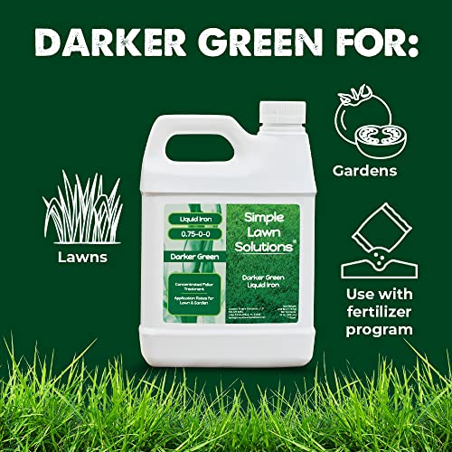 Simple Lawn Solutions Liquid Iron Fertilizer for Darker Green Grass - Image 3