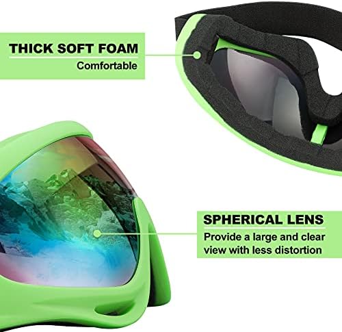 SixYard 3 Pack Ski & Motorcycle Goggles - Image 3