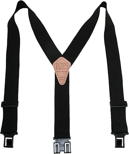 Perry Ellis Men's Clip-On Suspenders