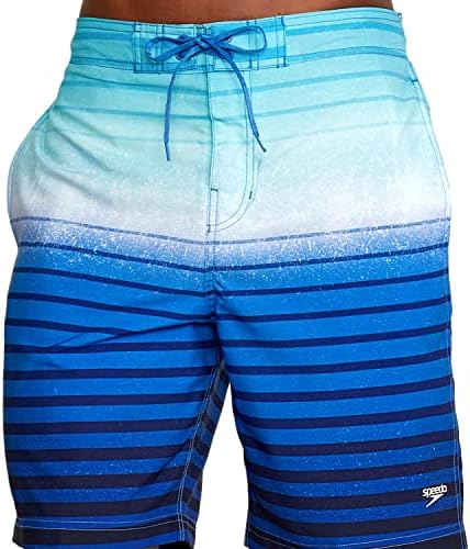 Speedo Bondi Striped Knee Length Boardshorts - Image 5