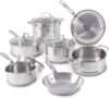 Tefal Stainless Steel 11-Piece Cookware Set