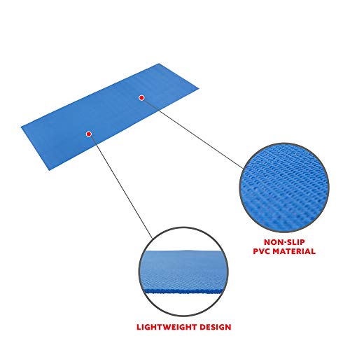 Sunny Health & Fitness Durable Non-Slip Lightweight Yoga Mat - Image 3