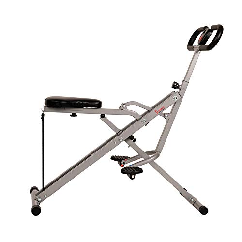 Sunny Health & Fitness Row-N-Ride Squat Assist Trainer with App - Image 2