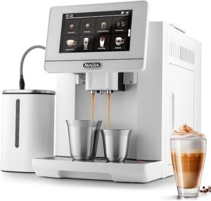 Zulay Kitchen Super Automatic Espresso Machine with Grinder