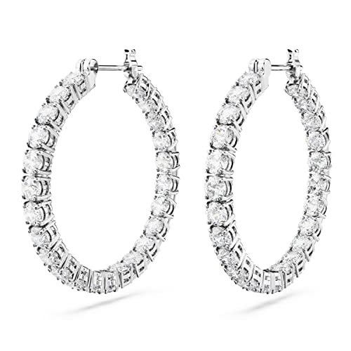 Swarovski Matrix Hoop Earrings - Image 3