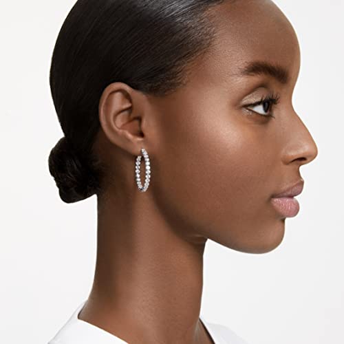 Swarovski Matrix Hoop Earrings - Image 5