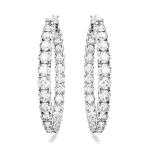 Swarovski Matrix Hoop Earrings - Image 2