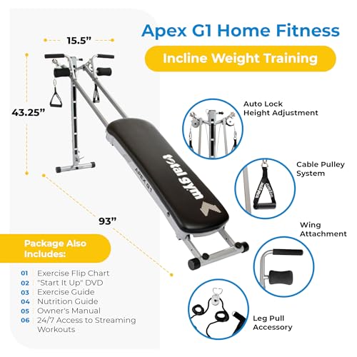 Total Gym APEX Indoor Home Gym Equipment - Image 3