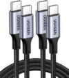 UGREEN 100W USB C Charger Cable 2-Pack