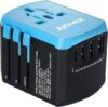 JYDMIX Universal USB Travel Adapter with Type-C