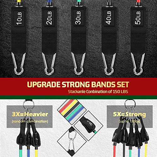 VEICK Resistance Bands with Handles for Home Workouts - Image 4