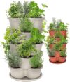 Amazing Creation Vertical Stackable Tiered Garden Planter