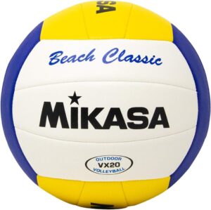 Mikasa VX20 Beach Classic Volleyball White
